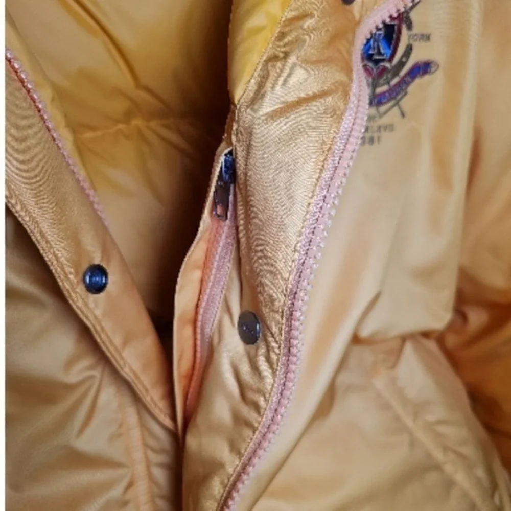 Polo Ralph Lauren Equestrian Yellow Puffer‎ XXL Men / 2XL Women 90% Down 26